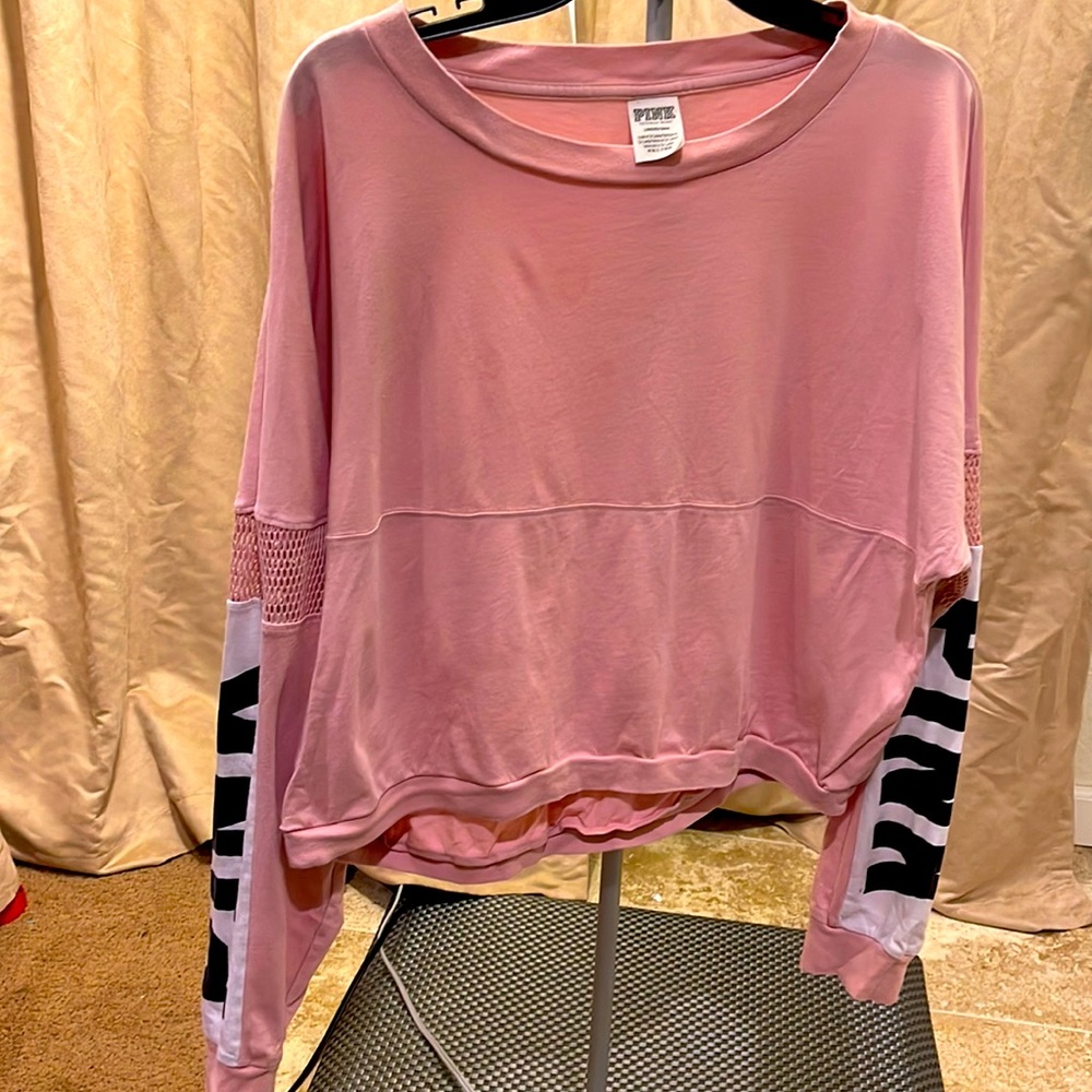 Pink Victoria’s Secret pink long sleeve top